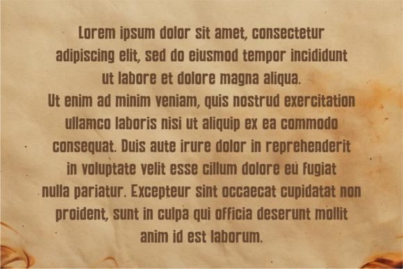 Aeretro Font - Preview 2