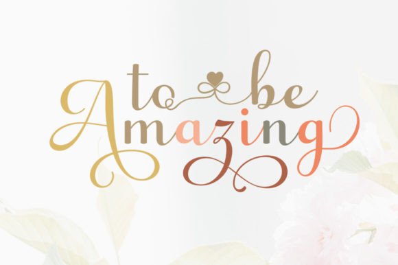 Bening Script Font - Preview 1