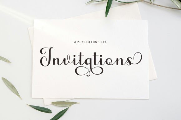 Bening Script Font - Preview 6