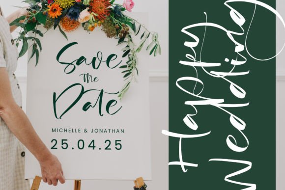 Bistania Mayneli Font - Preview 5