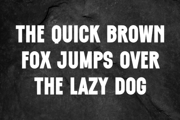 Black Stone Font - Preview 1