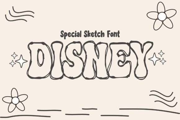 Cartoon Sketch Font - Preview 1