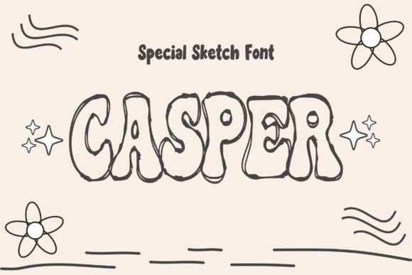Cartoon Sketch Font - Preview 2