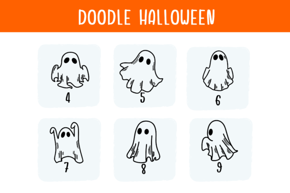 Doodle Halloween Font - Preview 3