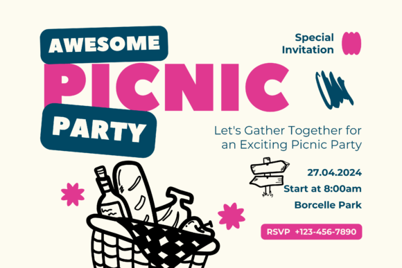 Doodle Picnic Font - Preview 4