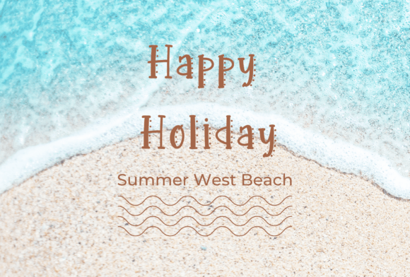 Dot Summer Font - Preview 1