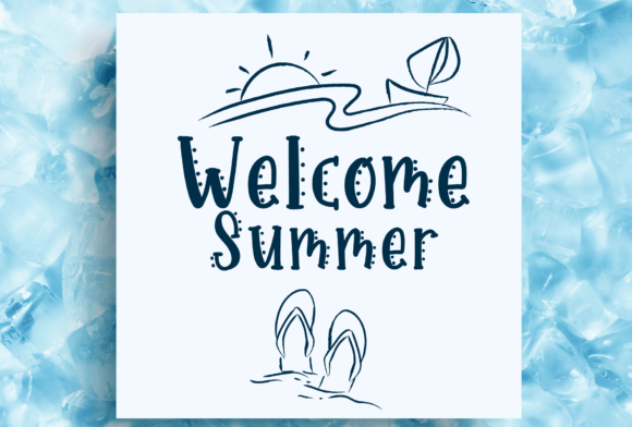 Dot Summer Font - Preview 3