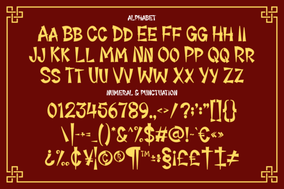 Dragon Wave Font - Preview 3