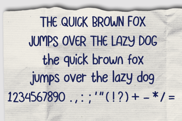 Everyday Marker Font - Preview 3