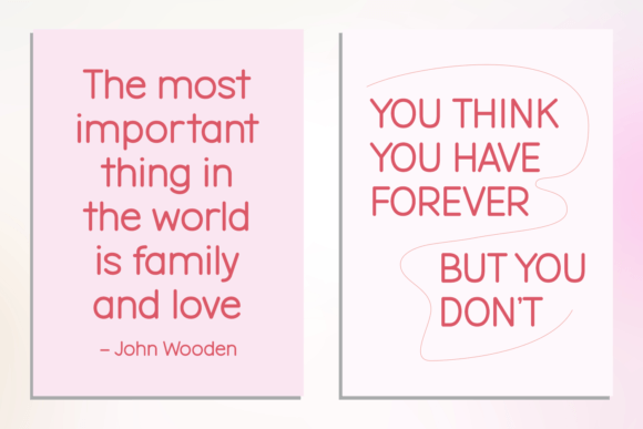 Fancy Mother Font PNG with transparent background - Preview 1
