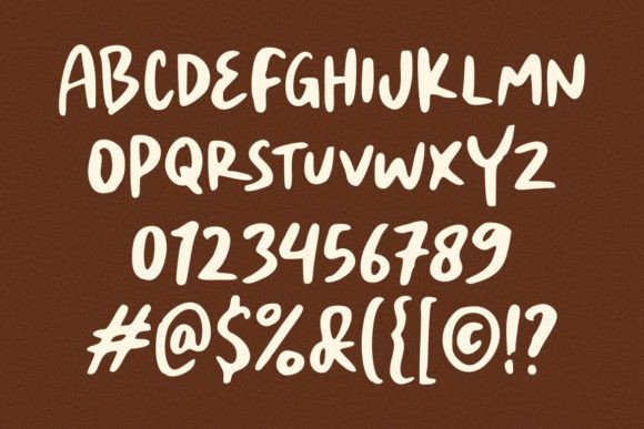 Fancy Thread Font - Preview 6