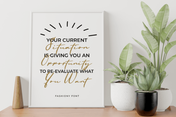 Fashiony Font PNG with transparent background - Preview 1