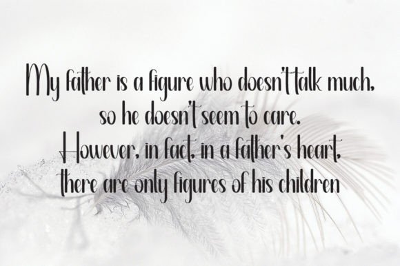Father Day Font - Preview 1