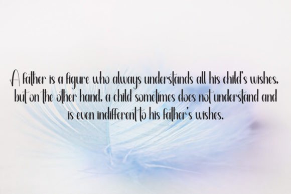 Father Day Font - Preview 2