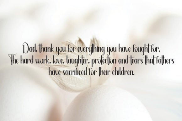 Father Day Font - Preview 3