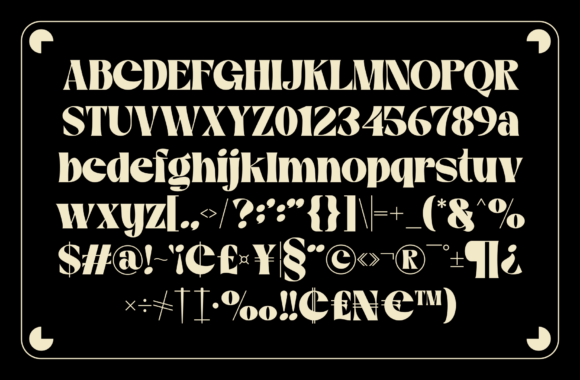 Mofagi Font PNG with transparent background - Preview 5