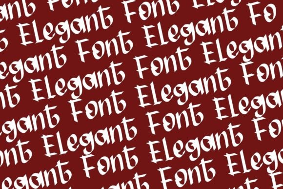 Razory Font PNG with transparent background - Preview 2