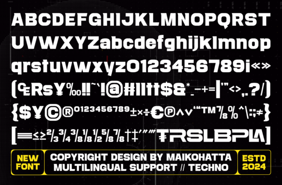 Riegon Font PNG with transparent background - Preview 5