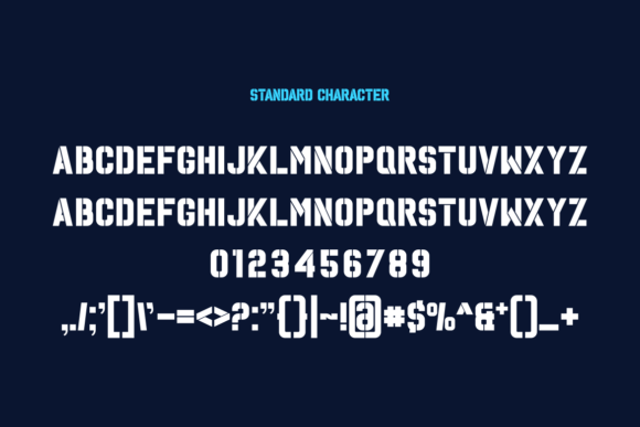 Avadem Font - Preview 3