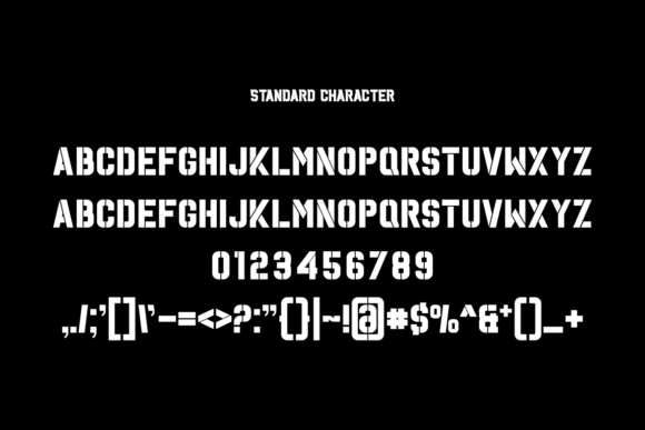 Avanteg Font - Preview 4