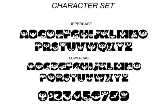 Bat Font - Preview 2