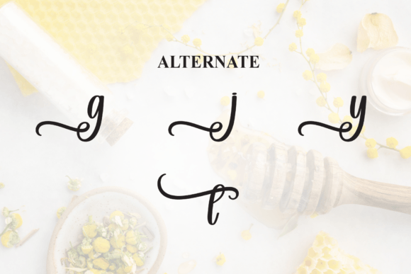 Beauty Honey Font - Preview 6