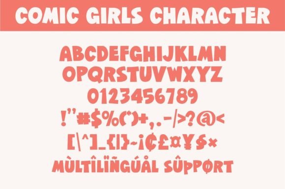Comic Girls Font - Preview 6