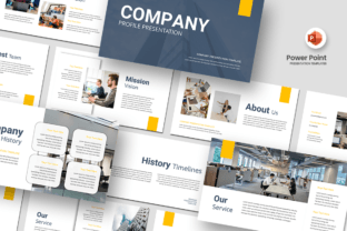 Company Profile - PowerPoint Template Graphic by qrdesignstd · Creative ...