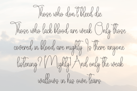 Elegant Font - Preview 5