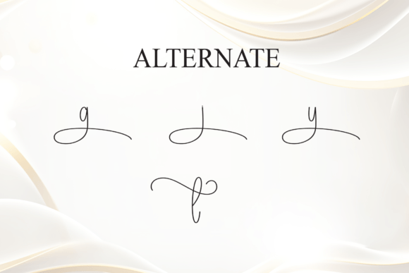 Elegant Font - Preview 6