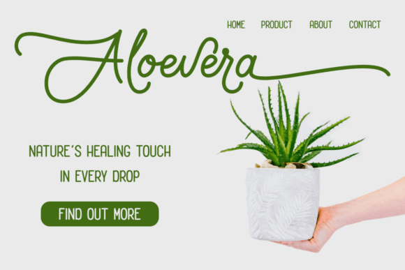 Hapsha Sophia Font - Preview 3