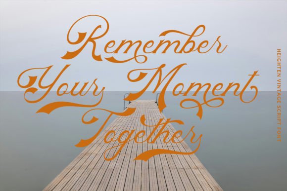 Heighten Font - Preview 3