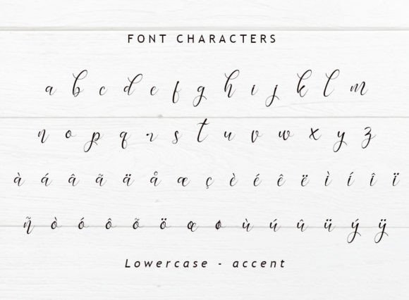 Josequin Font PNG with transparent background - Preview 5