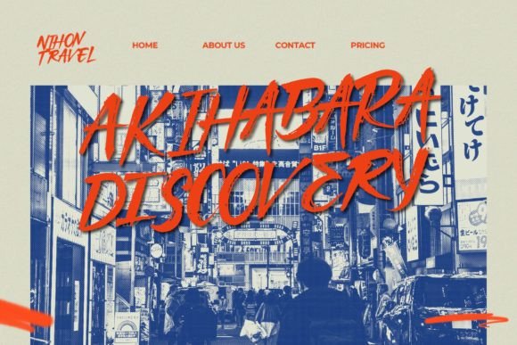 Klomang Brush Font - Preview 2