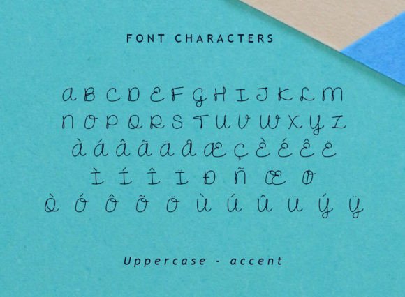 Ryoten Font PNG with transparent background - Preview 4