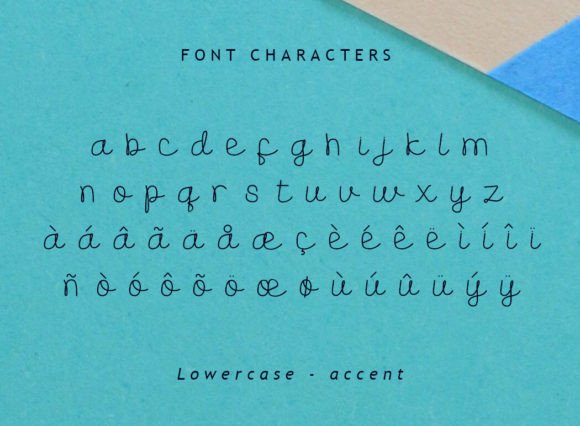 Ryoten Font PNG with transparent background - Preview 5