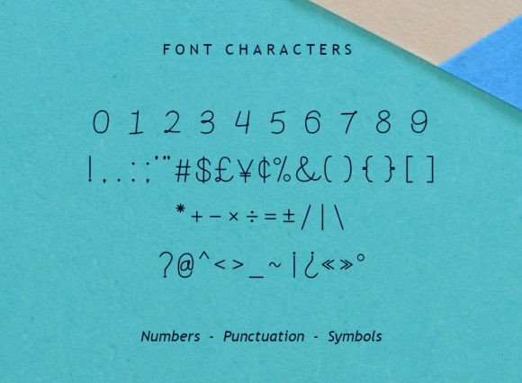 Ryoten Font PNG with transparent background - Preview 6