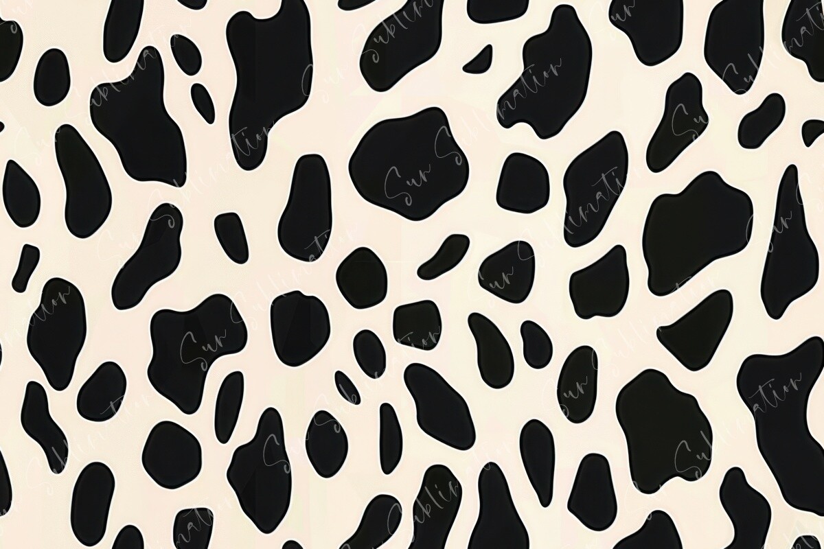 Abstract Text Cow Pattern Abstract Cow Print Pattern Seamless Graphic by Sun Sublimation ...