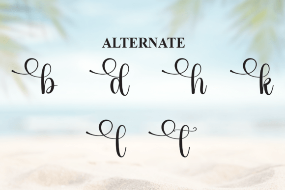 Beach Font - Preview 6