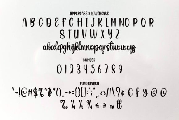 Beautiful Character Font - Preview 4
