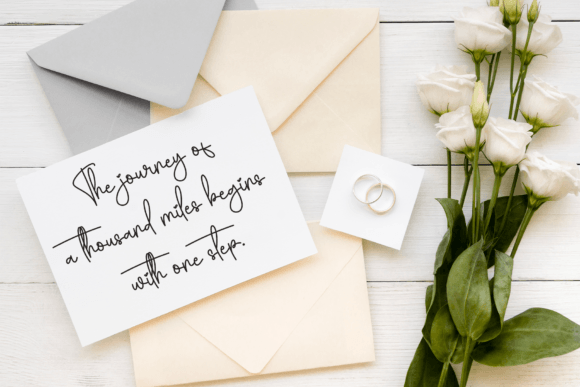 Blushing Saturday Font - Preview 2