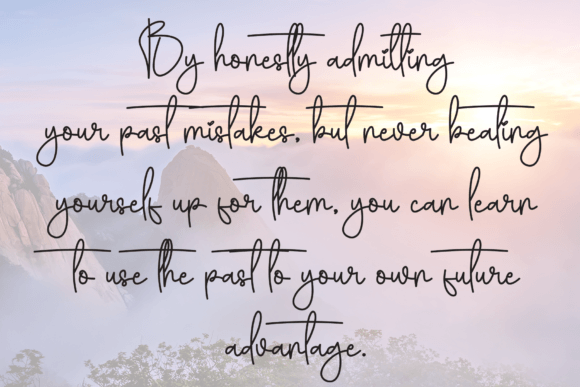 Blushing Saturday Font - Preview 5