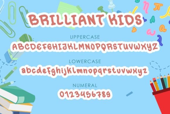 Brilliant Kids Font - Preview 4