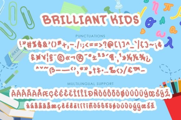 Brilliant Kids Font - Preview 5