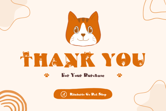 Cat Font - Preview 4