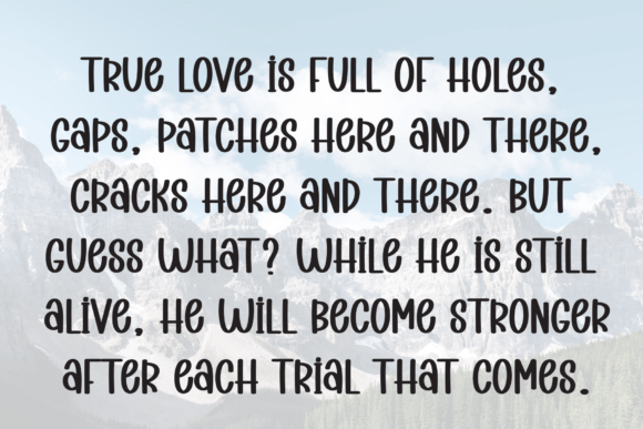 Creative Handmade Font - Preview 5