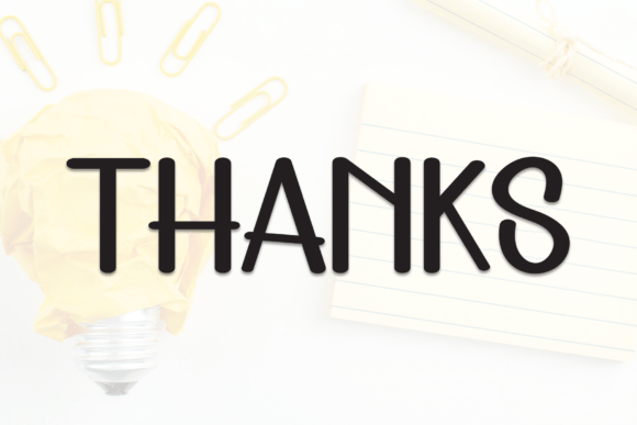 Creative Thinking Font - Preview 6