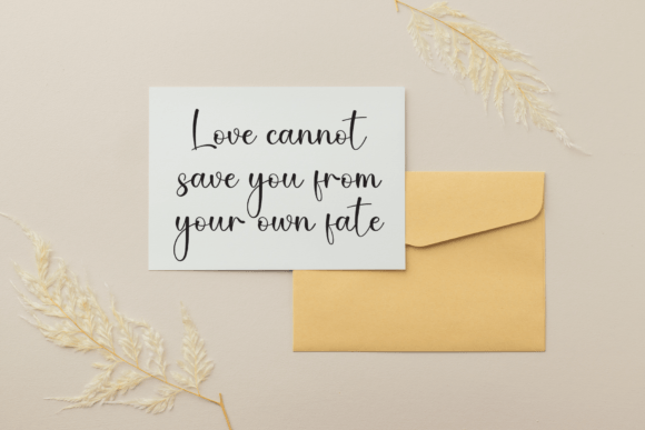 Flowers Zanitha Font - Preview 3