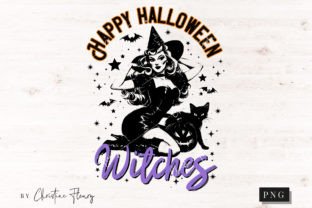 Funny Witch Bundle PNG, Halloween PNG Graphic by Christine Fleury ...