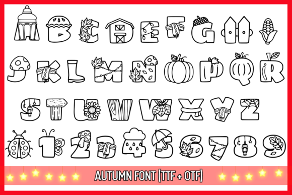 Autumn Font - Preview 1